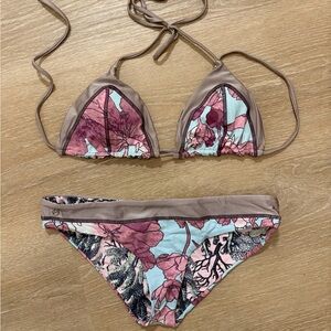 Maaji Floral Bikini Set EUC